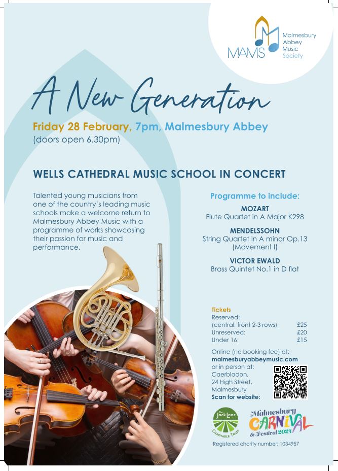 MAMS - A New Generation _ Wells Cathedral Music School in Concert - Malmesbury Abbey